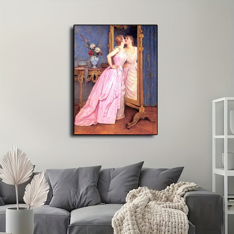 Vanity By Auguste Toulmouche - Wooden Jigsaw Puzzle - image 4