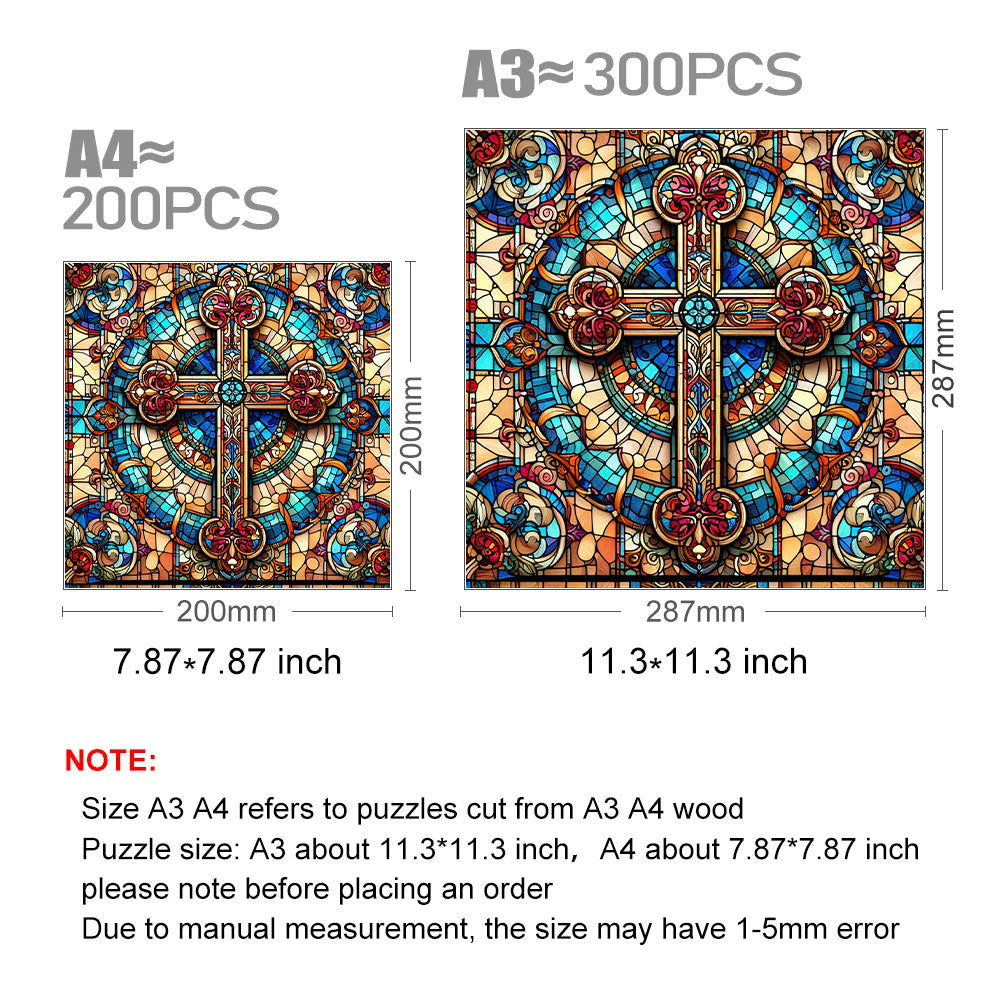 Cross Faith - Wooden Jigsaw Puzzle - image 2