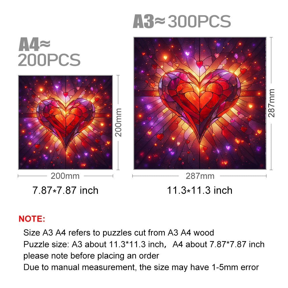 The heart that beats for you - Wooden Jigsaw Puzzle - image 2