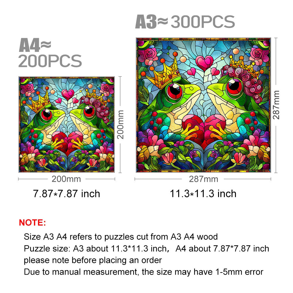 Frog Love - Wooden Jigsaw Puzzle - image 2