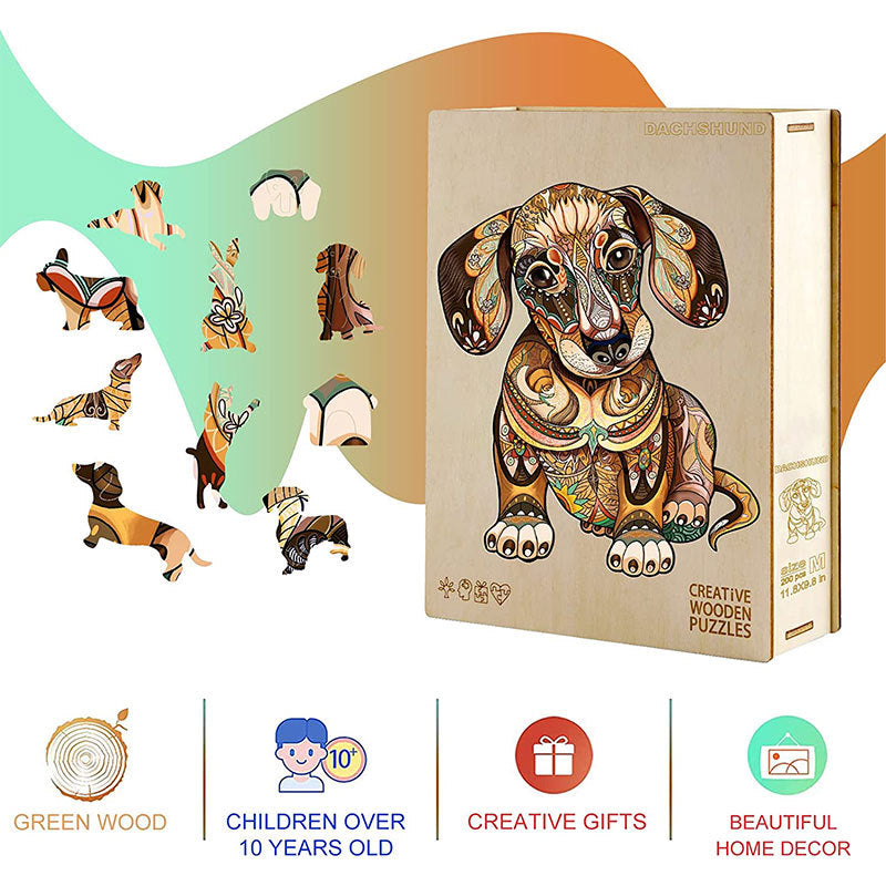 Dachshund - Wooden Jigsaw Puzzle - image 2