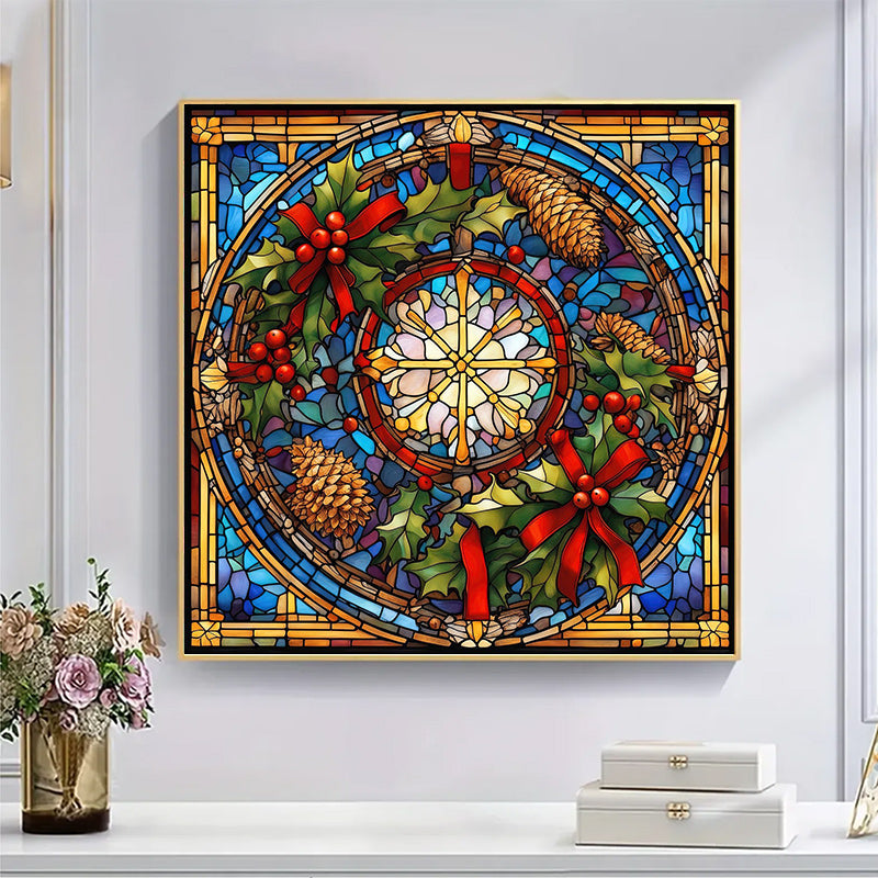 Holly and Pine cones - Wooden Jigsaw Puzzle - image 4