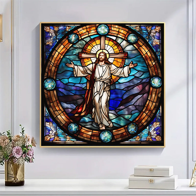 Serene Jesus - Wooden Jigsaw Puzzle - image 4