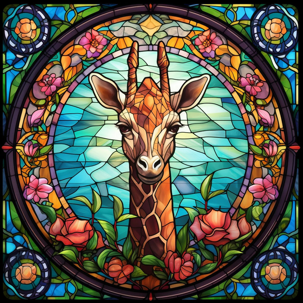 Garden Giraffe - Wooden Jigsaw Puzzle - A3  - Wooden Gift Packaging - image 0