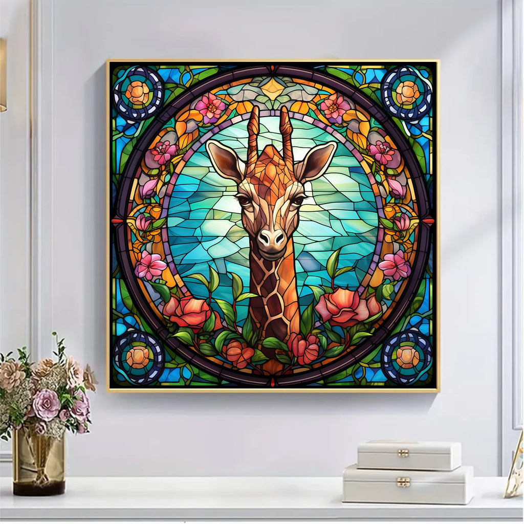 Garden Giraffe - Wooden Jigsaw Puzzle - image 4