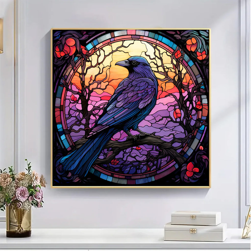 Ornate Raven Feathers - Wooden Jigsaw Puzzle - image 4