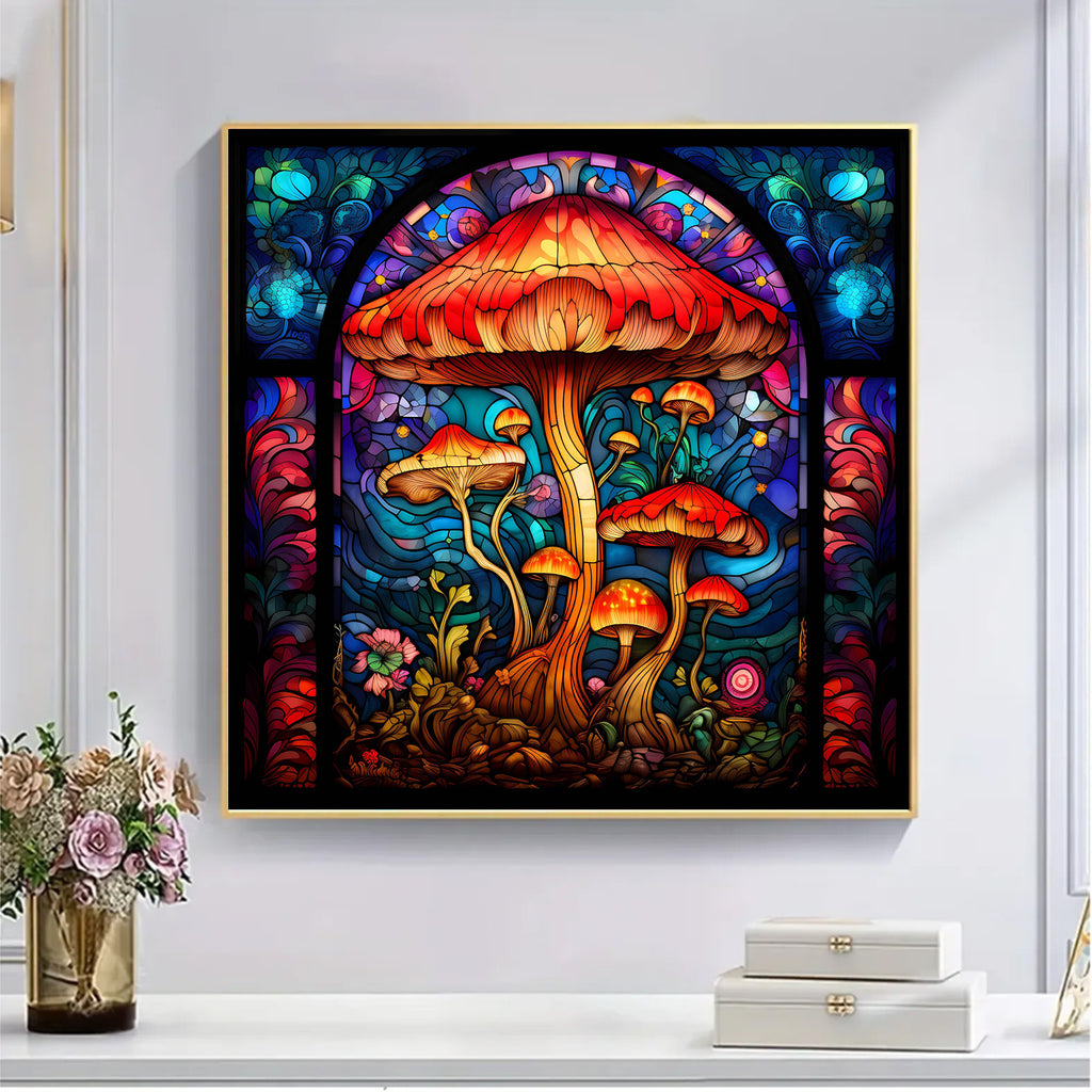 Trippy Mushroom - Wooden Jigsaw Puzzle - image 4