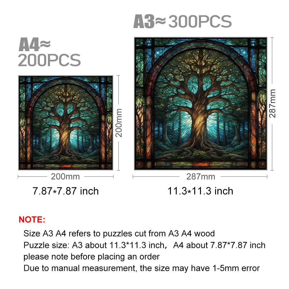 Yggdrasil Tree of Life - Wooden Jigsaw Puzzle - image 2