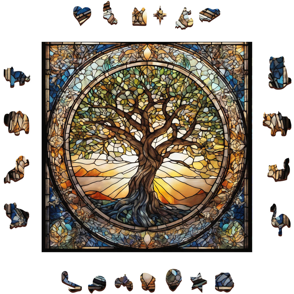 Yggdrasil - Wooden Jigsaw Puzzle - image 1