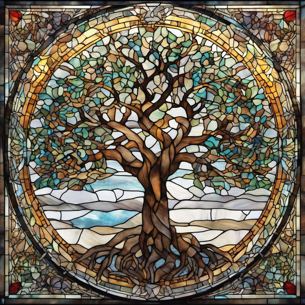 Tree of Life Mandala - Wooden Jigsaw Puzzle - A3  - Wooden Gift Packaging - image 0