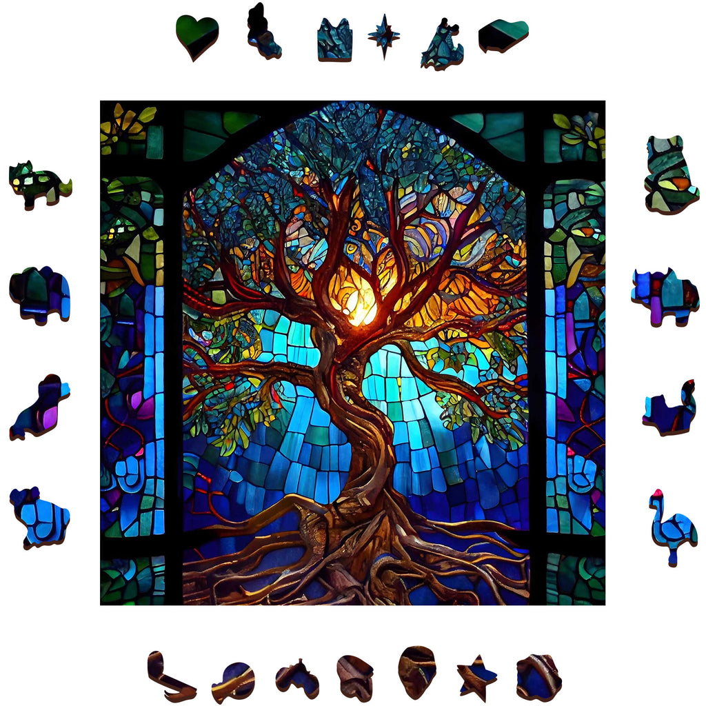 Tree of Life - Wooden Jigsaw Puzzle - image 1