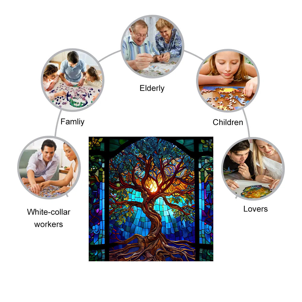 Tree of Life - Wooden Jigsaw Puzzle - image 3