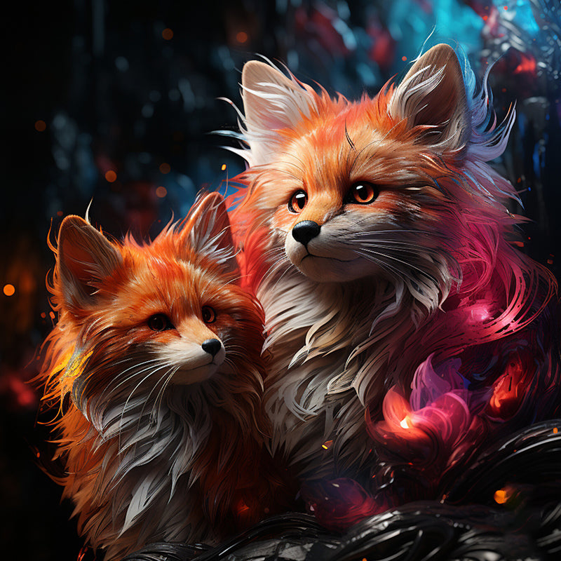 Fox In The Forest - Wooden Jigsaw Puzzle - A3  - Wooden Gift Packaging - image 0