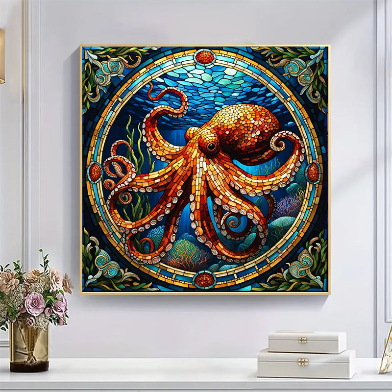 Octopus Mosaic - Wooden Jigsaw Puzzle - image 4