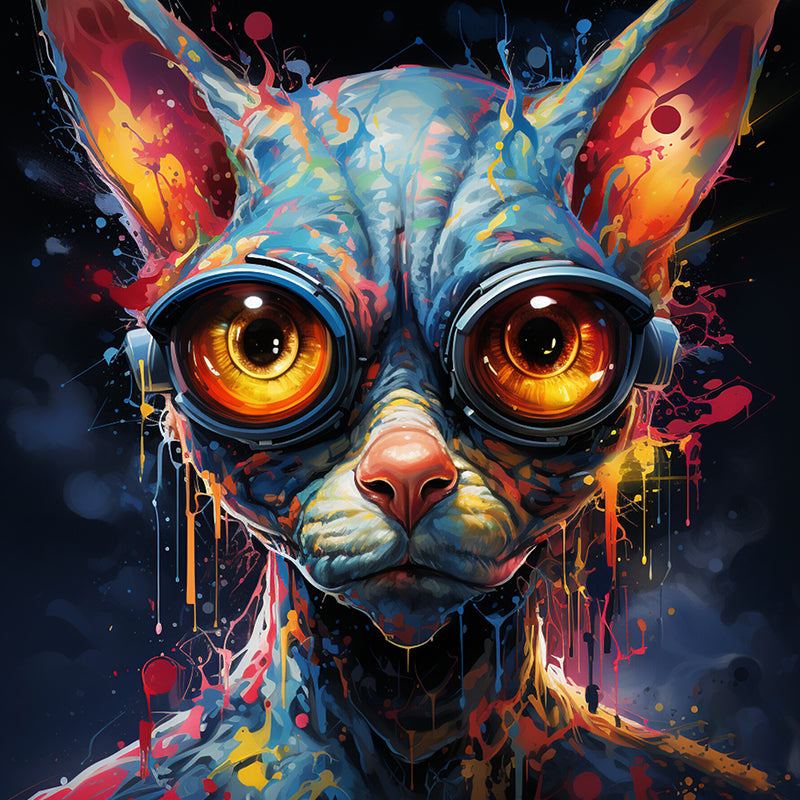 Sphynx Cat - Wooden Jigsaw Puzzle - A3  - image 0