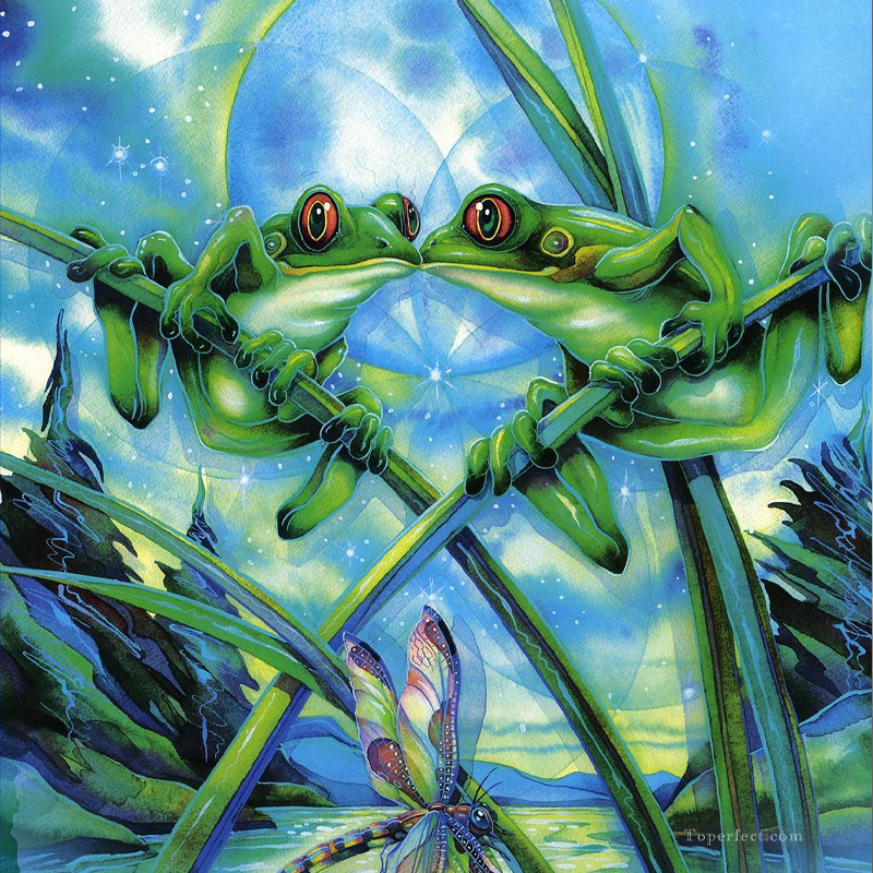 Frogs Kisses - Wooden Jigsaw Puzzle - A3  - Wooden Gift Packaging - image 0