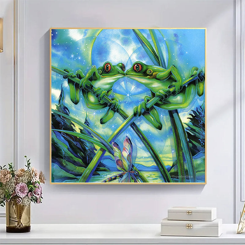 Frogs Kisses - Wooden Jigsaw Puzzle - image 4