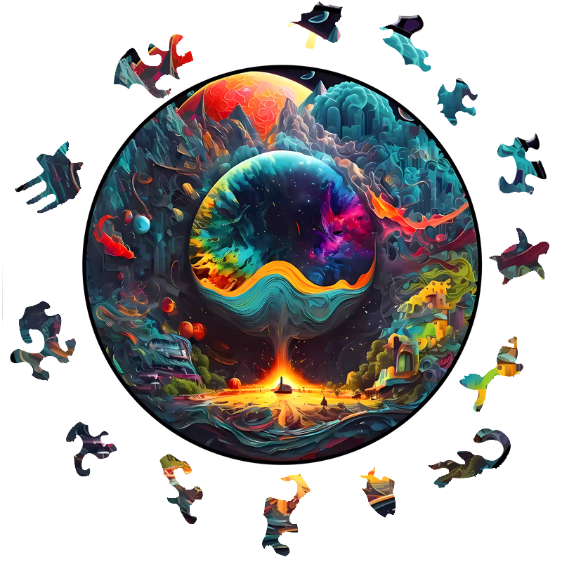 Explore Universe - Wooden Jigsaw Puzzles - image 1