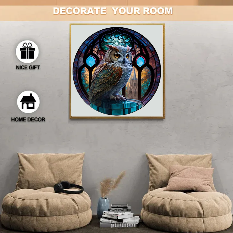 Block Handsome Owl - Wooden Jigsaw Puzzle - image 3
