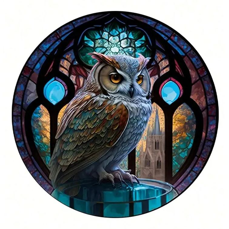 Block Handsome Owl - Wooden Jigsaw Puzzle - A3 - image 0