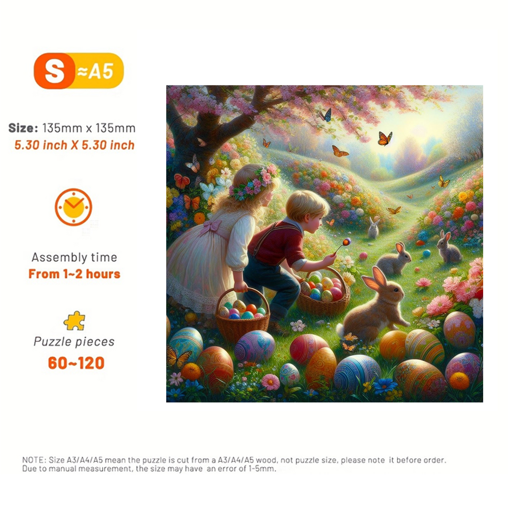 Easter Paradise - Wooden Jigsaw Puzzle - image 2