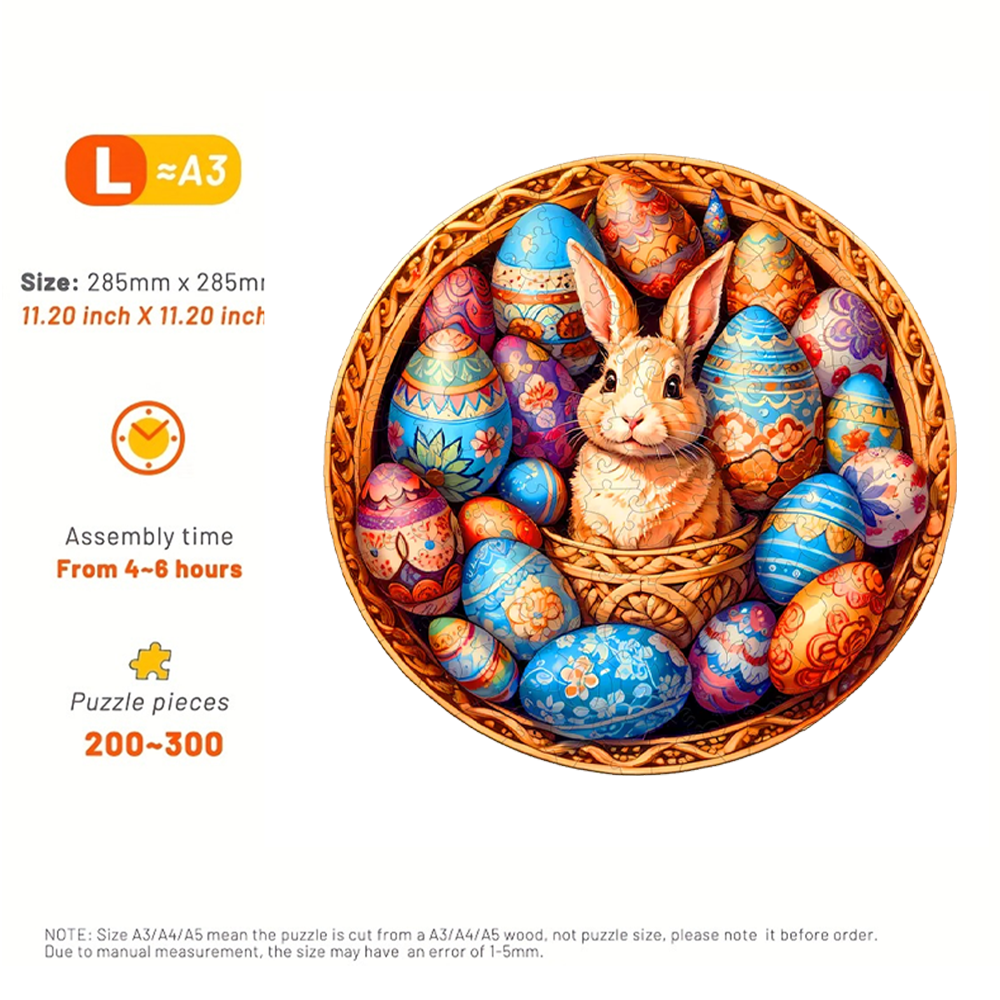 Easter Egg - Wooden Jigsaw Puzzle - image 3