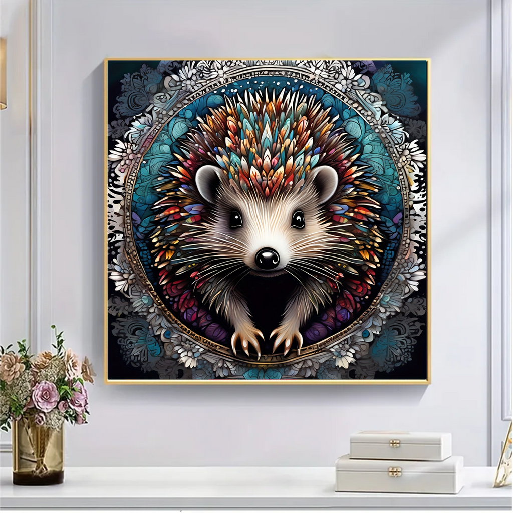 Unique Hedgehog - Wooden Jigsaw Puzzle - image 2