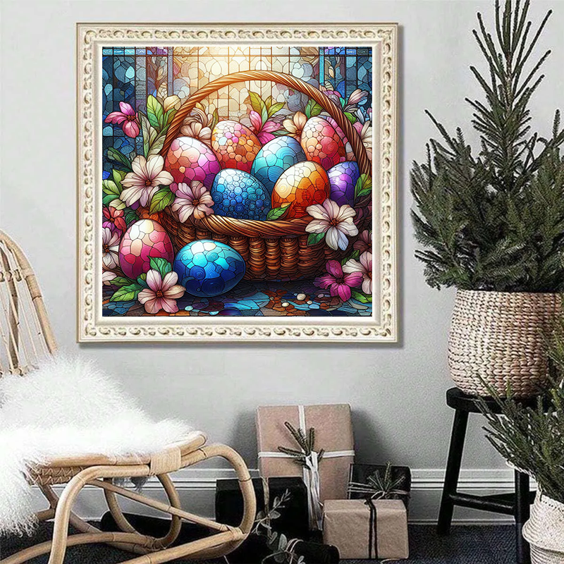 Easter Basket - Wooden Jigsaw Puzzle - image 3