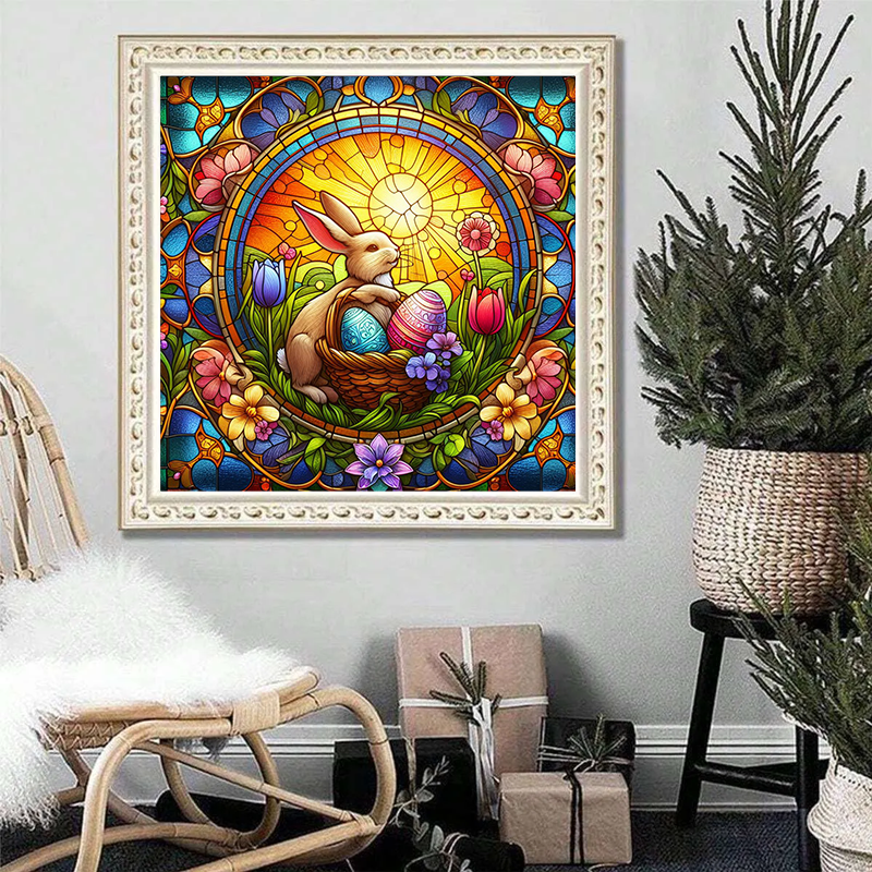 Easter Bunny And Egg Hunt - Wooden Jigsaw Puzzle - image 3