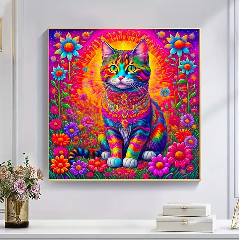 Flower Cat - Wooden Jigsaw Puzzle - image 4