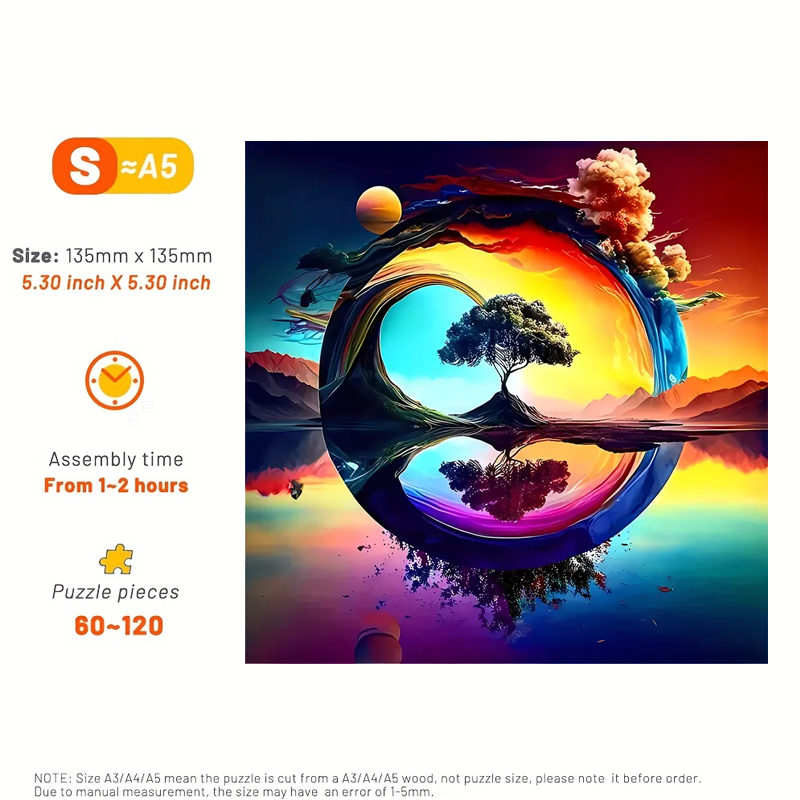 Wonderful World - Wooden Jigsaw Puzzle - image 2