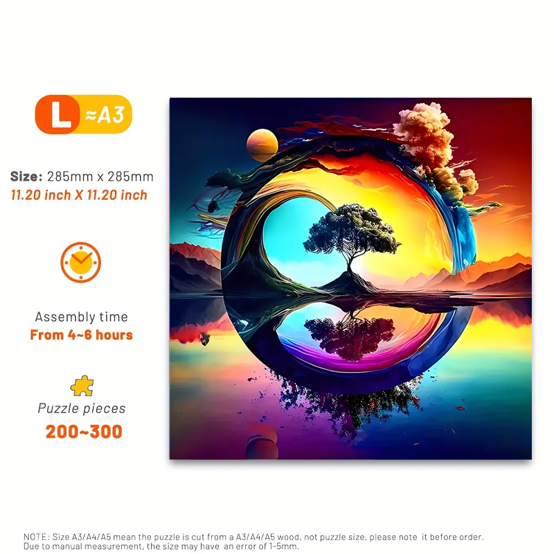 Wonderful World - Wooden Jigsaw Puzzle - image 3