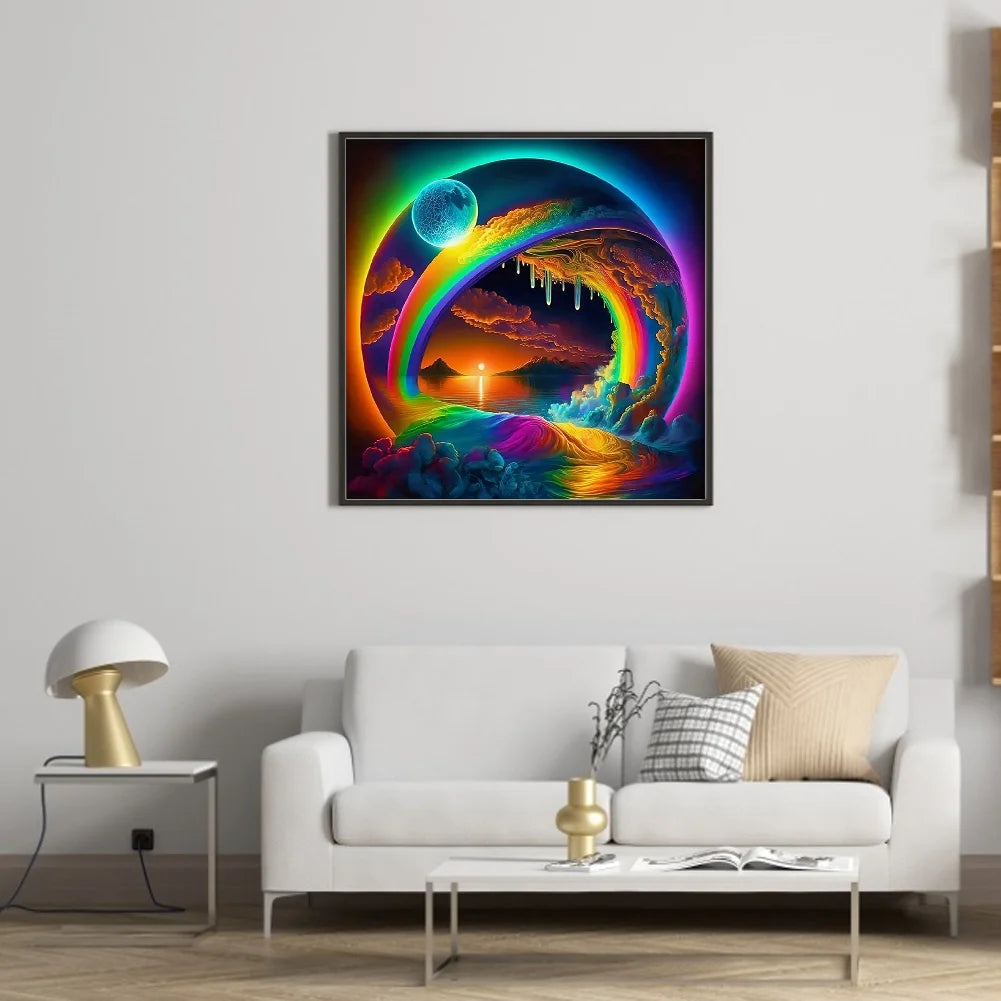 Colorful Aurora - Wooden Jigsaw Puzzle - image 3