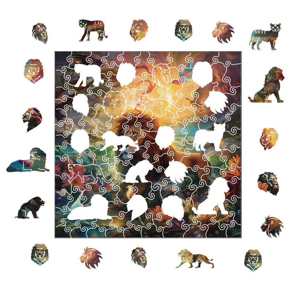 Wild Life - Wooden Jigsaw Puzzle - image 1