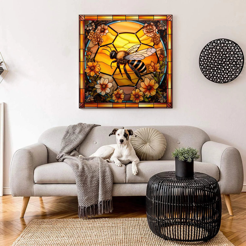 Garden Bee Sign -Wooden Jigsaw Puzzle - image 4