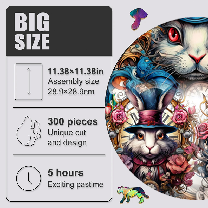 Celebrate Mysterious Easter - Wooden Jigsaw Puzzle - image 3