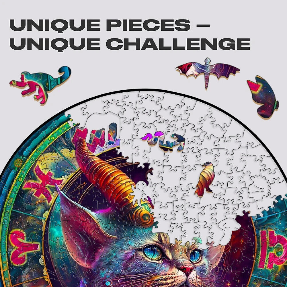 Twelve Constellations | Capricorn - Wooden Jigsaw Puzzle - image 4