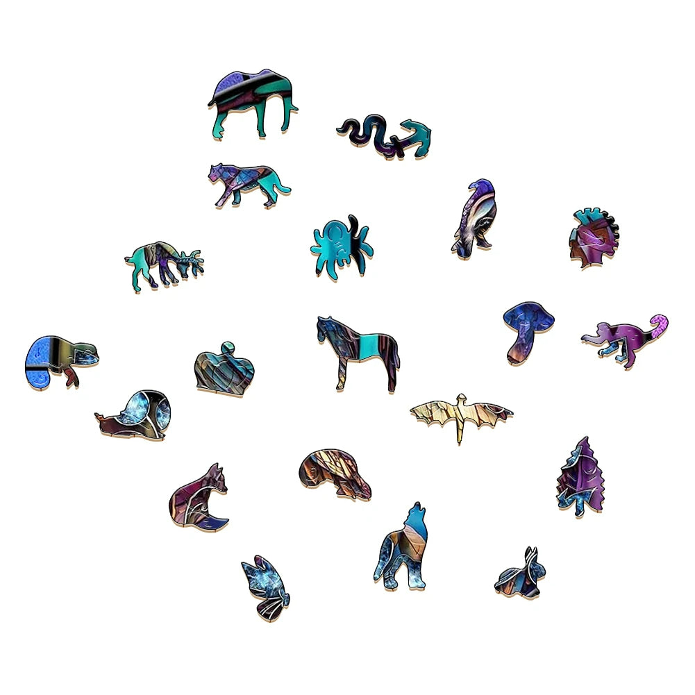 Gorgeous Owl - Wooden Jigsaw Puzzle - image 3