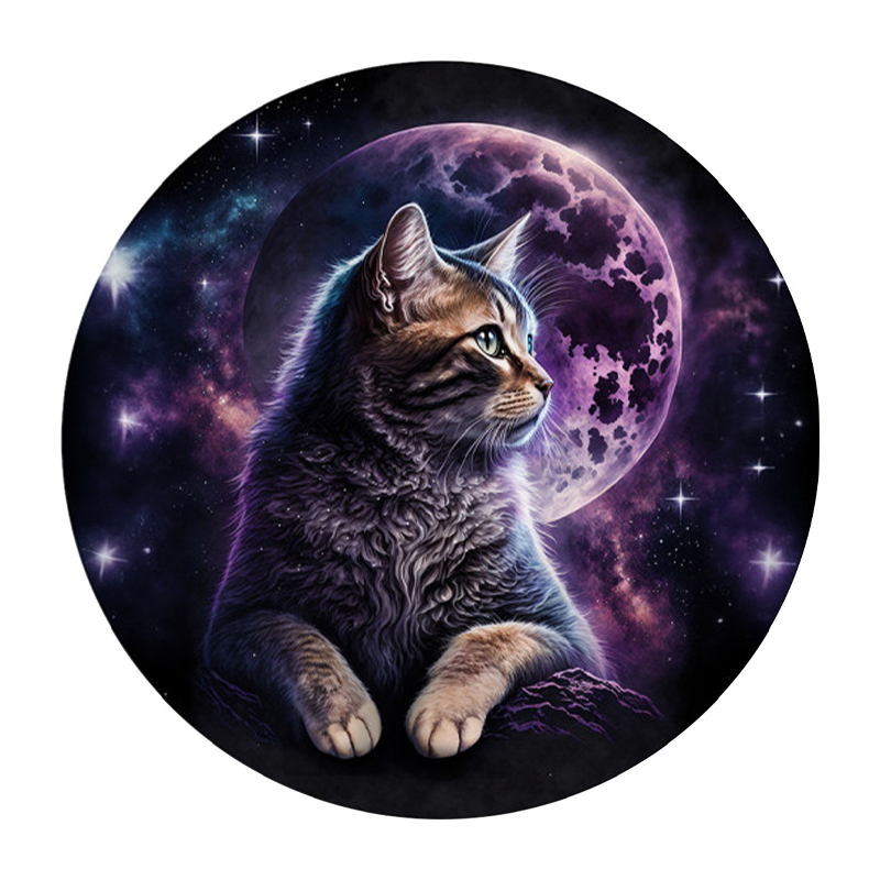  Mysterious Handsome Cat - Wooden Jigsaw Puzzle - A3  - Wooden Gift Packaging - image 0