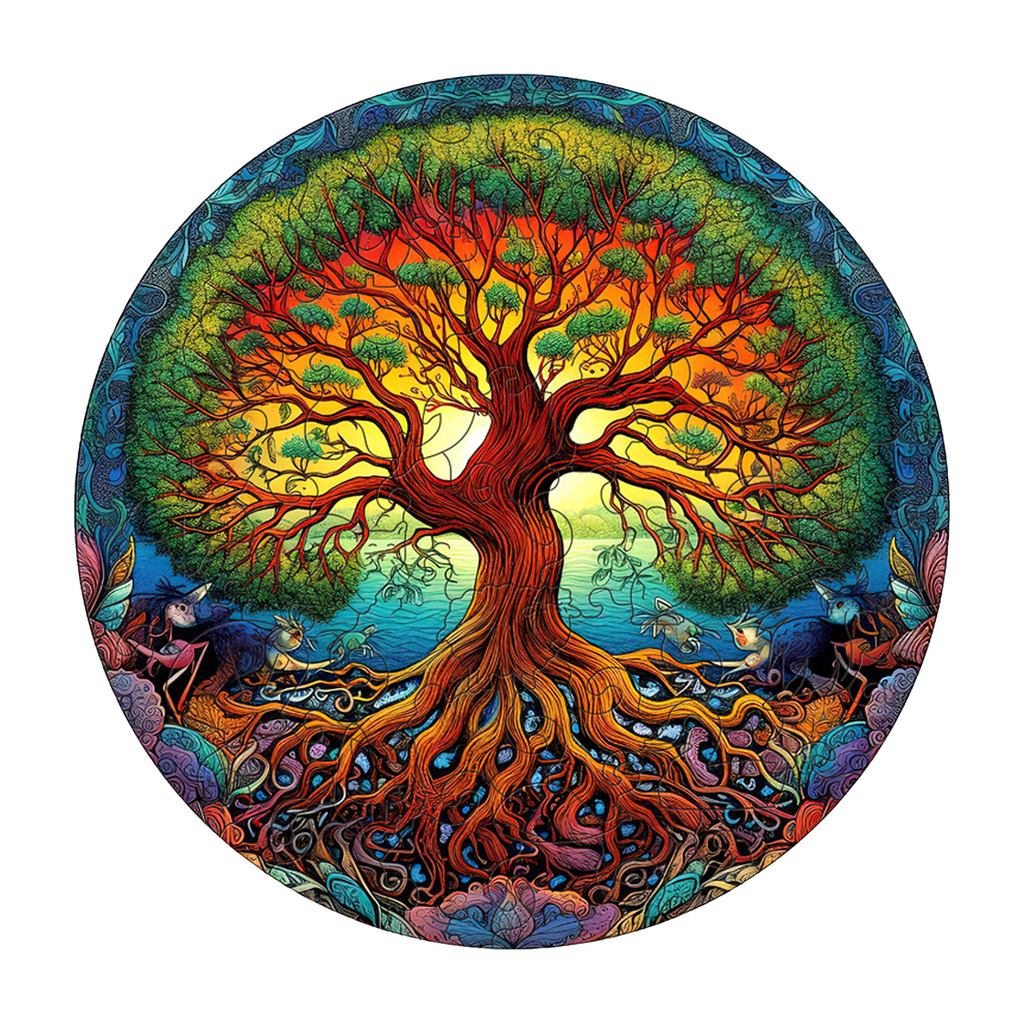 Tree of Life - Wooden Jigsaw Puzzle - L - image 0