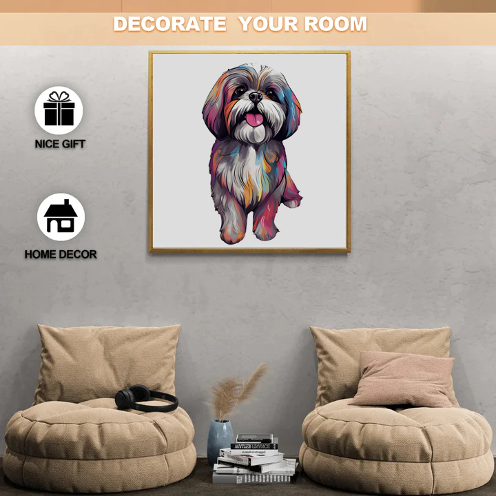 Shih Tzu Dog - Wooden Jigsaw Puzzle - image 3