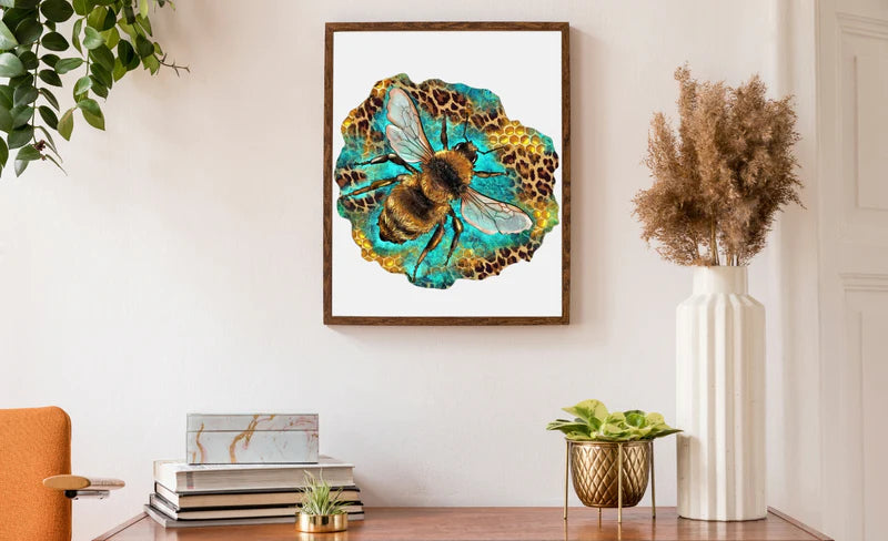 Honey Bee ‘Sweet Honeycomb’ - Wooden Jigsaw Puzzle - image 2