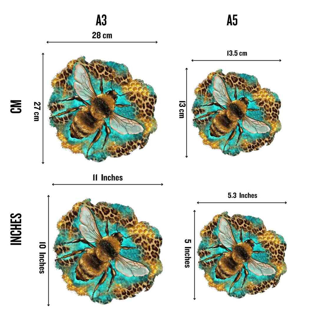 Honey Bee ‘Sweet Honeycomb’ - Wooden Jigsaw Puzzle - image 3