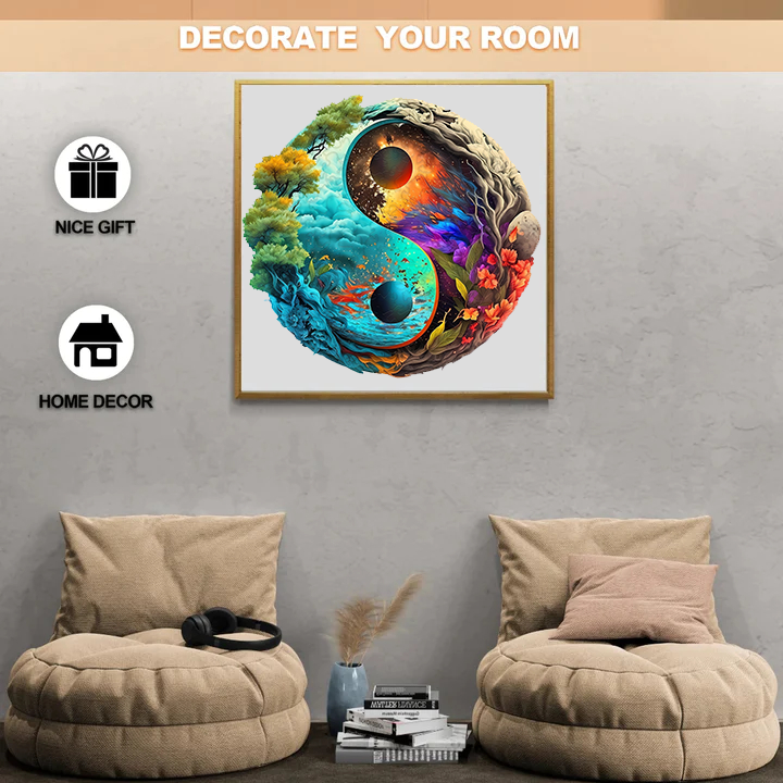 Yin Yang Forest - Wooden Jigsaw Puzzle - image 3