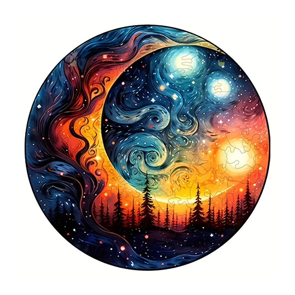 Sunset - Wooden Jigsaw Puzzle - A3  - image 0