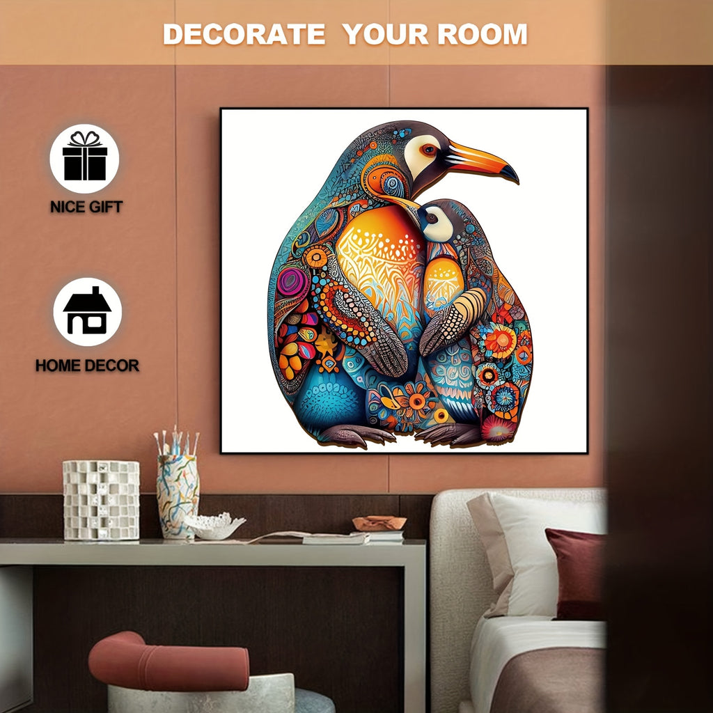 Penguin Family - Wooden Jigsaw Puzzle - image 4