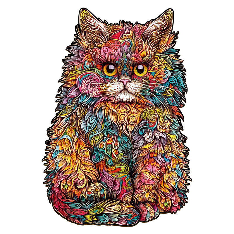Persian Cat - Wooden Jigsaw Puzzle - A3 - image 0