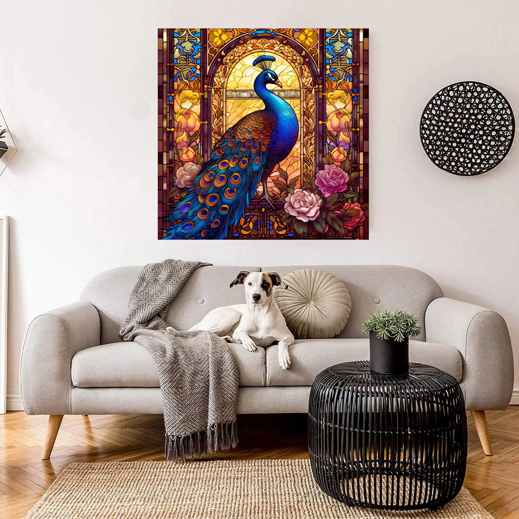 Peacock sign - Wooden Jigsaw Puzzle - image 4