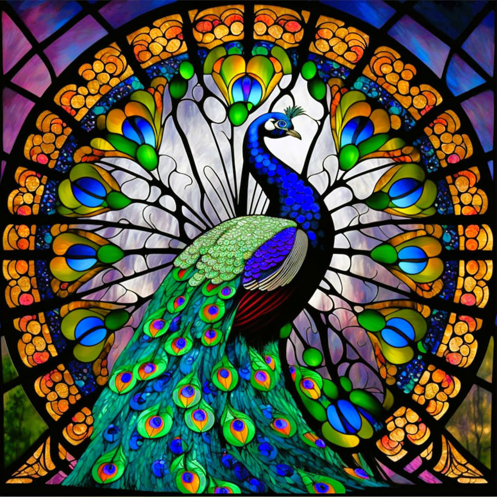 Beautiful Peacock - Wooden Jigsaw Puzzle - A3  - Wooden Gift Packaging - image 0