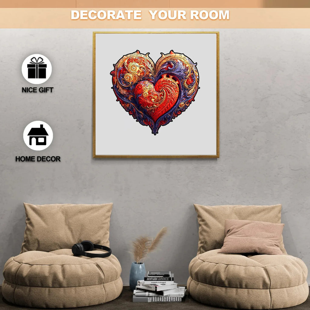 Mechanical Heart - Wooden Jigsaw Puzzles - image 3